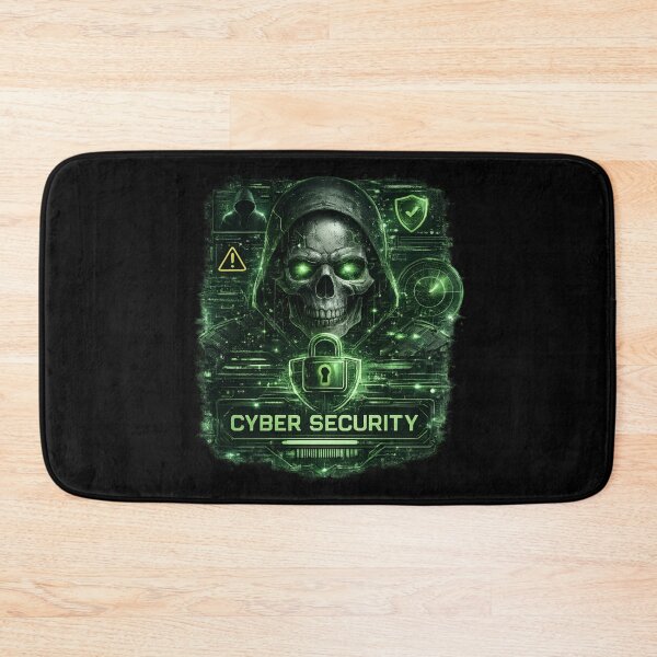 Item preview, Cyber Security Skull Hacker – Digital Protection designed and sold by SidTastic .