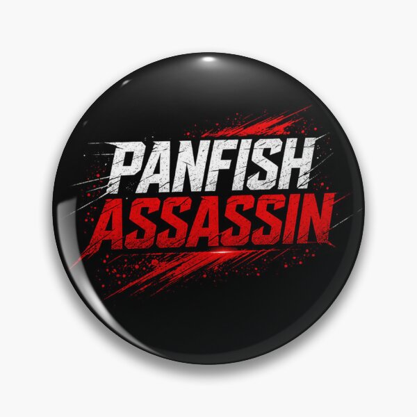 Item preview, Panfish Assassin Shirt – Aggressive Fishing Tee, Crappie Bluegill Bream Design, Angler Graphic Shirt, Fisherman Gift designed and sold by WildWonderfulWear.