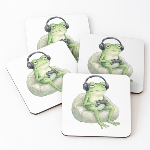 Item preview, Chilling frog designed and sold by DorpiDesign.
