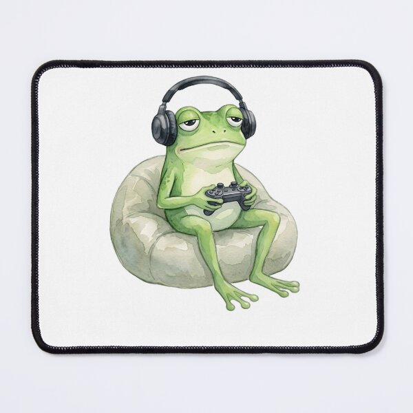 Item preview, Chilling frog designed and sold by DorpiDesign.