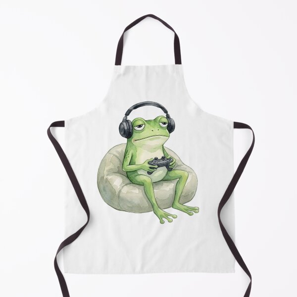 Item preview, Chilling frog designed and sold by DorpiDesign.