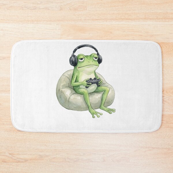 Item preview, Chilling frog designed and sold by DorpiDesign.