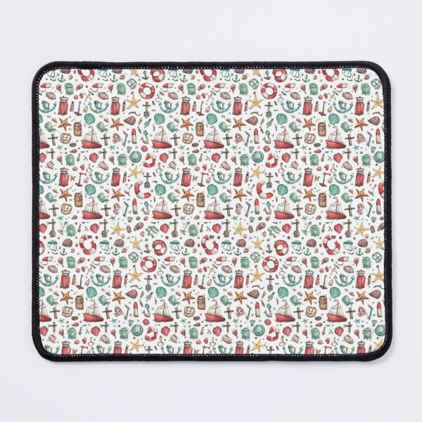 Item preview, Tiny Coastal Elements and Sailboats Pattern designed and sold by Piotrek0001.