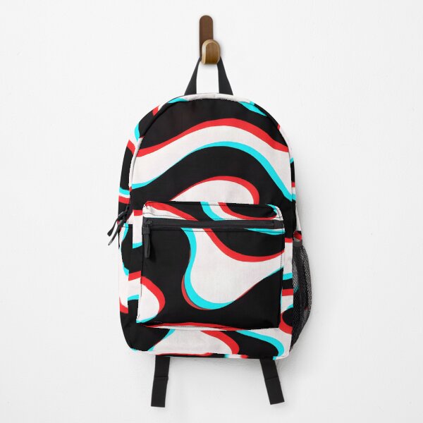 Item preview, Anaglyphic Abstract Black And White Art designed and sold by Riyu Art Studio.