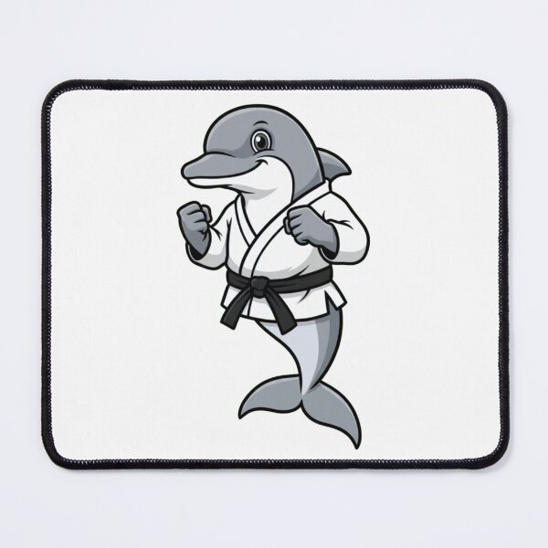 Item preview, Karate Dolphin Martial Artist Black Belt Sensei designed and sold by k3rstman1.