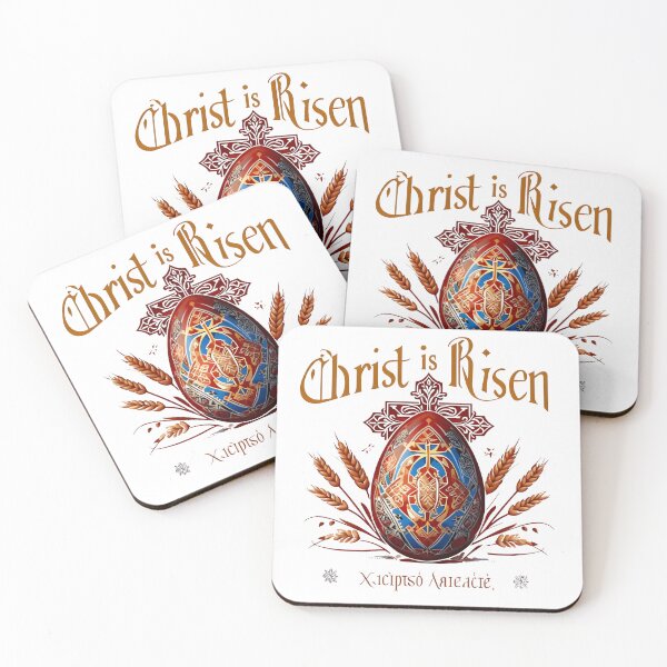 Item preview, Orthodox Easter - Blessed Pascha designed and sold by Uniqueauraaprints.