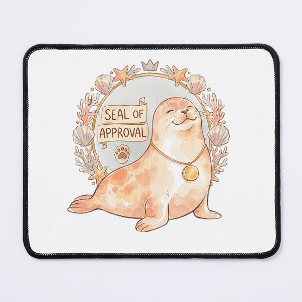 Item preview, Seal of Approval designed and sold by DorpiDesign.