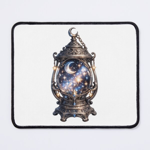 Item preview, Moonlit Lantern Relic with Trapped Stars  designed and sold by jgvisualarts.