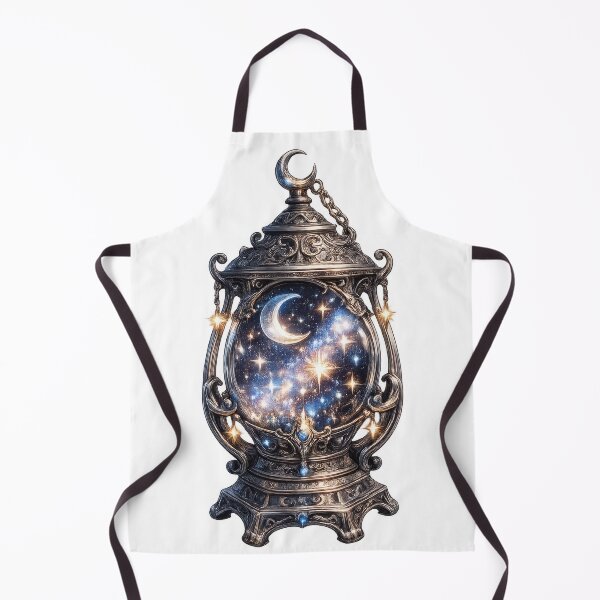 Item preview, Moonlit Lantern Relic with Trapped Stars designed and sold by jgvisualarts.