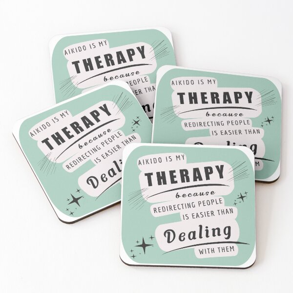 Item preview, Aikido - Therapy designed and sold by The Dotted Brush.