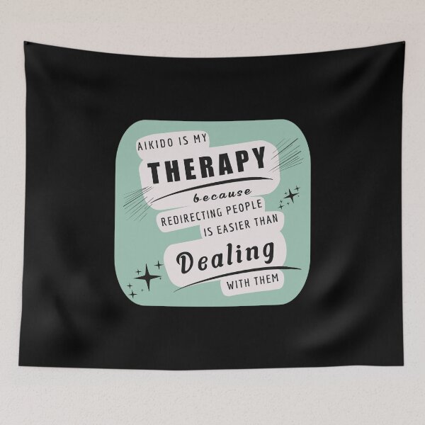 Item preview, Aikido - Therapy designed and sold by The Dotted Brush.