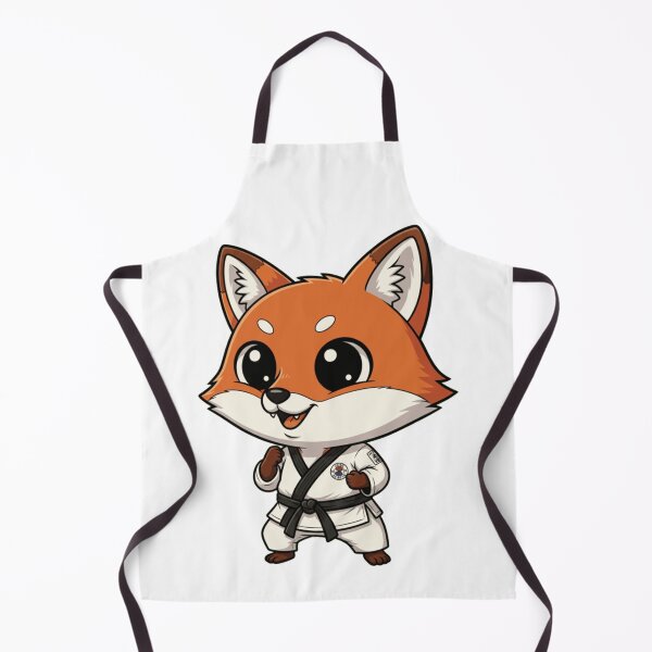 Item preview, Kawaii Chibi Fox Karate Martial Arts Master designed and sold by k3rstman1.