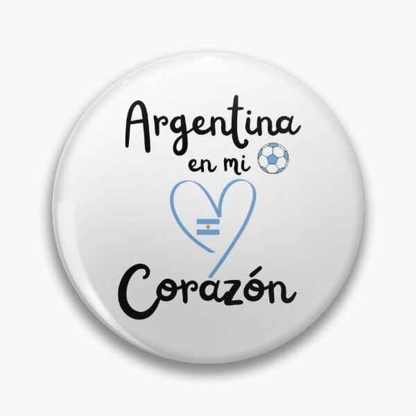 Item preview, Argentina in my heart soccer fan design  designed and sold by Tienda-Vane.