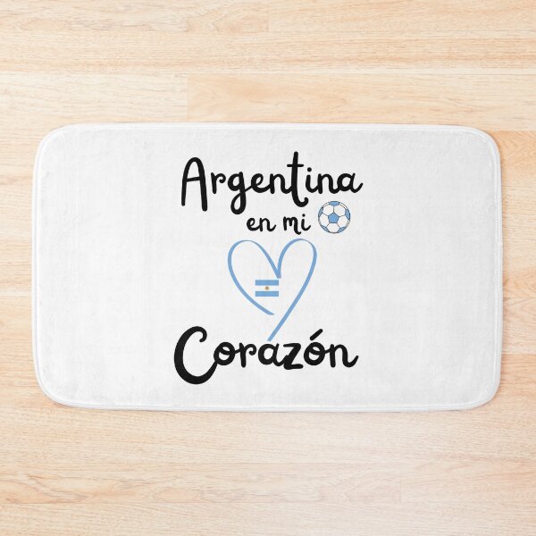 Item preview, Argentina in my heart soccer fan design  designed and sold by Tienda-Vane.