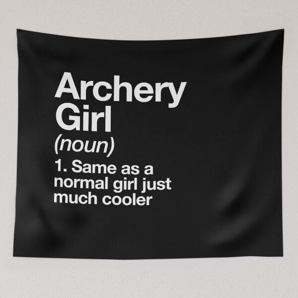 Item preview, Archery Girl Definition Funny & Sassy Sports Design designed and sold by yesqueen.