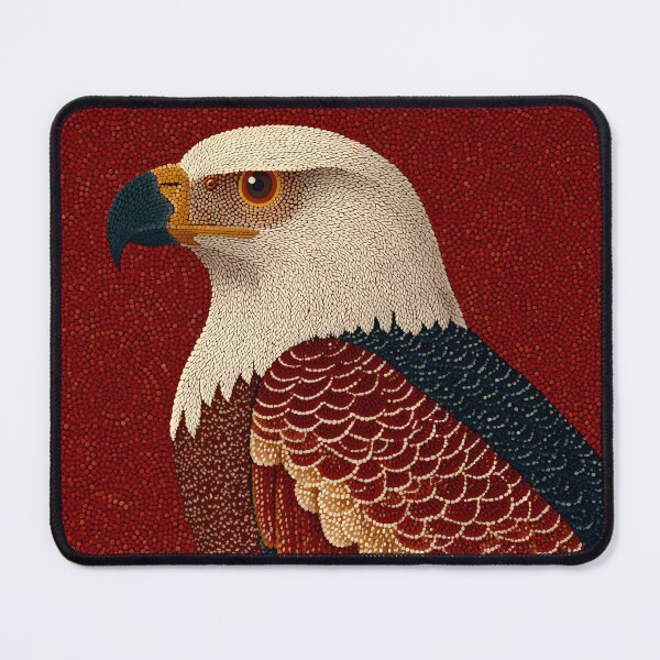 Item preview, Red Textured Eagle designed and sold by daila70.