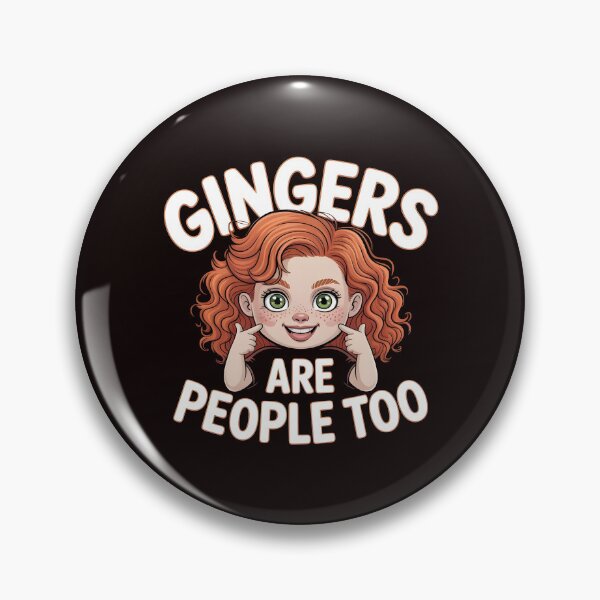 Item preview, Gingers Are People Too – Redhead Joke Ginger Humor Quote designed and sold by Redgiant87x.