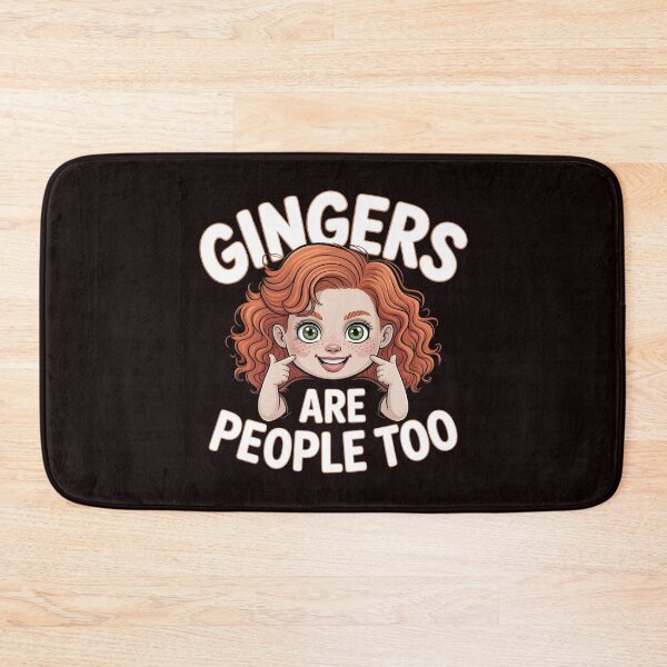Item preview, Gingers Are People Too – Redhead Joke Ginger Humor Quote designed and sold by Redgiant87x.