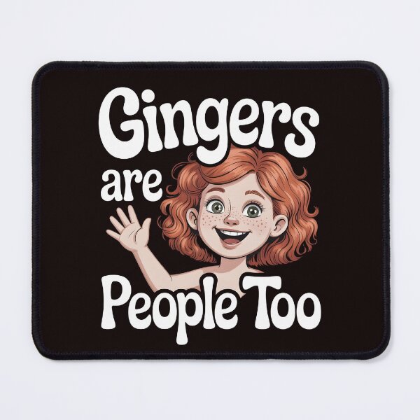Item preview, Gingers Are People Too – Funny Ginger Humor Saying designed and sold by Redgiant87x.