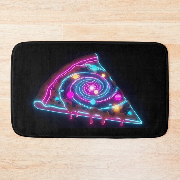 Item preview, Cosmic Pizza Slice - Galactic Cheese Spiral Space Art designed and sold by powersunlight.