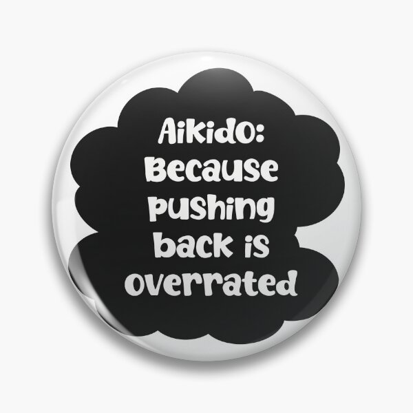Item preview, Aikido - Pushing back designed and sold by The Dotted Brush.