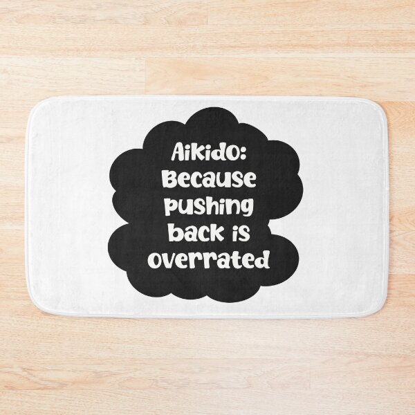 Item preview, Aikido - Pushing back designed and sold by The Dotted Brush.