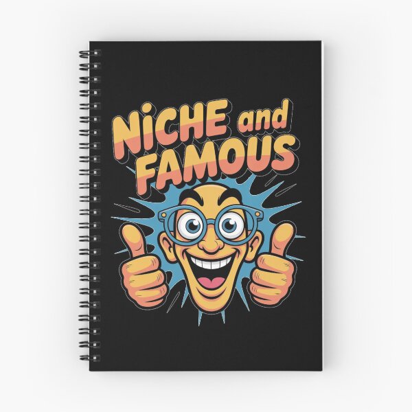 Item preview, Nice and Famous – Funny Niche Creator Meme Sticker for Entrepreneurs designed and sold by HubCreates.