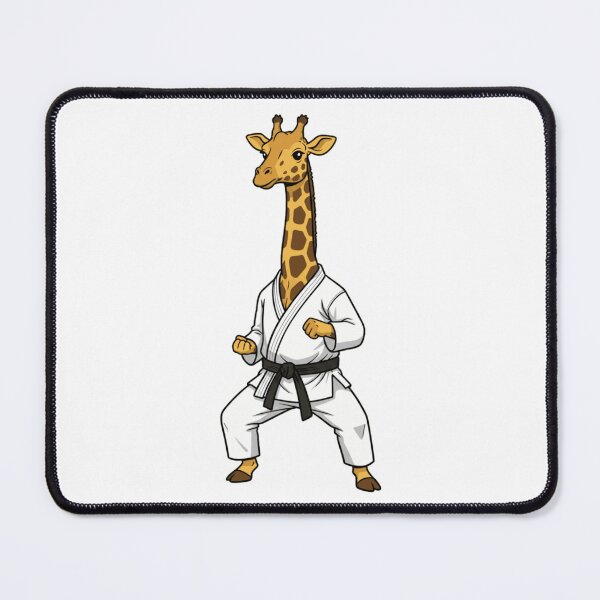 Item preview, Karate Giraffe Martial Artist Black Belt designed and sold by k3rstman1.