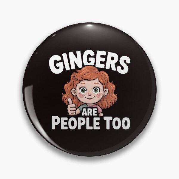 Item preview, Gingers Are People Too – Redhead Humor Funny Saying designed and sold by Redgiant87x.