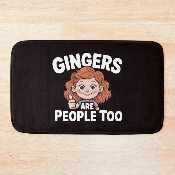Item preview, Gingers Are People Too – Redhead Humor Funny Saying designed and sold by Redgiant87x.