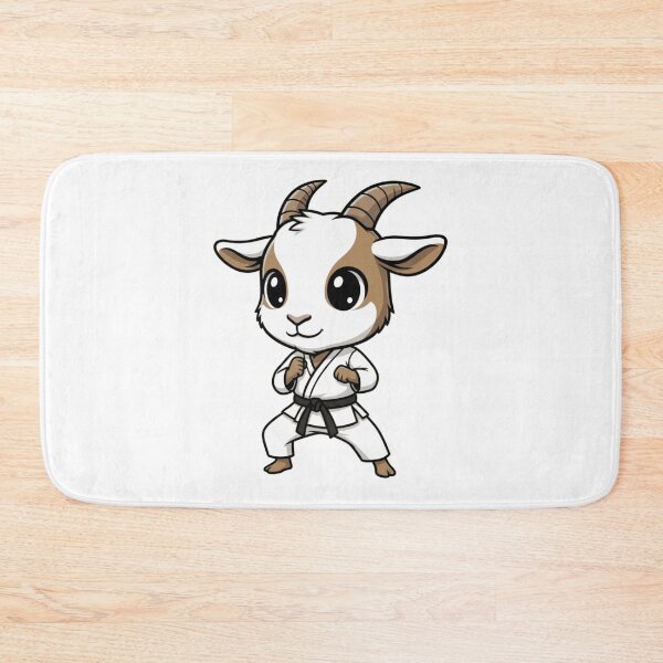 Item preview, Kawaii Karate Goat Chibi Martial Arts Master designed and sold by k3rstman1.