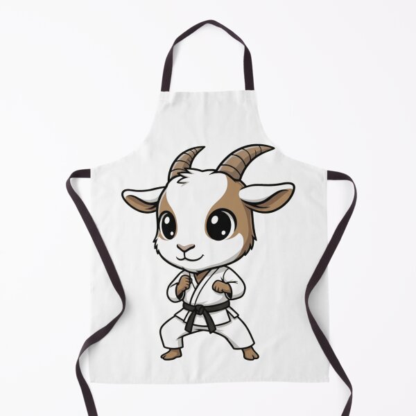 Item preview, Kawaii Karate Goat Chibi Martial Arts Master designed and sold by k3rstman1.