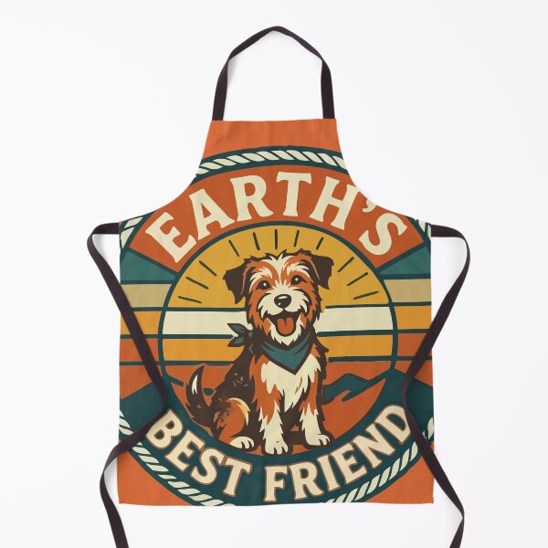 Item preview, Earth's Best Friend Vintage Dog Badge designed and sold by BestChoiceService.