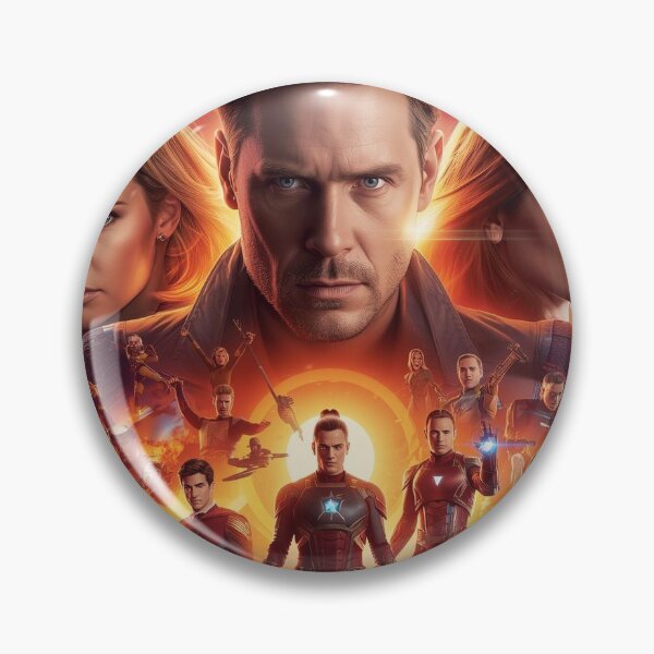 Item preview, Epic [Character/Franchise] Fan Edit Poster – High-Resolution Art Print designed and sold by DzA-stickers.