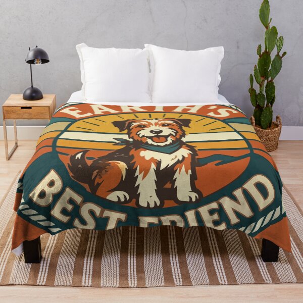 Item preview, Earth's Best Friend Vintage Dog Badge designed and sold by BestChoiceService.