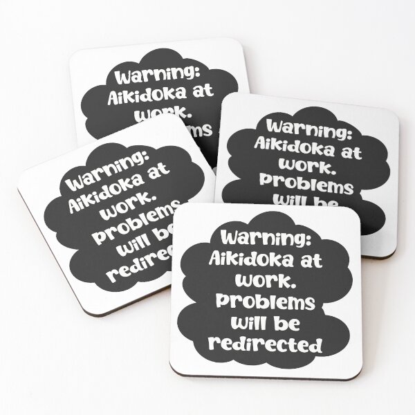 Item preview, Aikido - Problems Redirected designed and sold by The Dotted Brush.