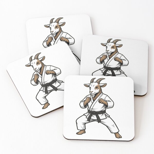 Item preview, Black Belt Karate Goat Martial Artist designed and sold by k3rstman1.