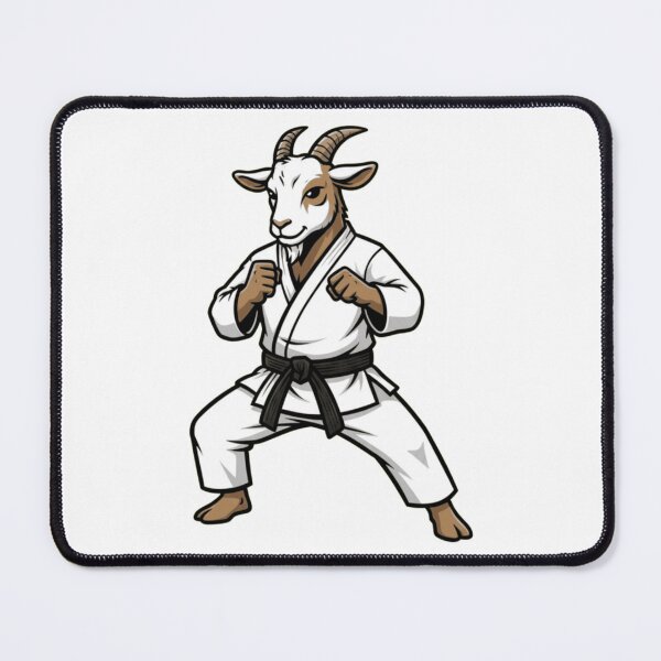 Item preview, Black Belt Karate Goat Martial Artist designed and sold by k3rstman1.