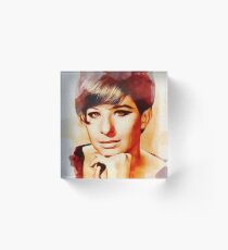 Barbra Streisand, Hollywood Legend Acrylic Block