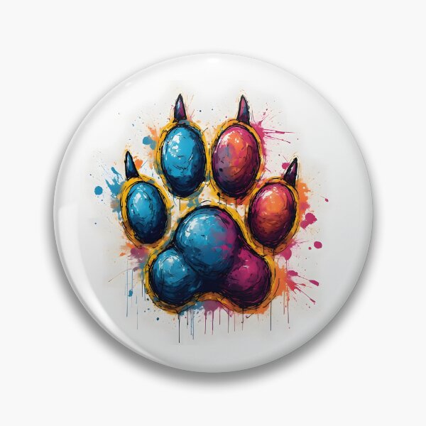 Item preview, Paw in Pastel Dreams  designed and sold by DogLoveArt.