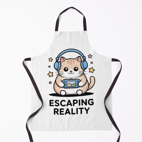 Item preview, Funny Escapism Cat Mental Health Comfort Decal designed and sold by Mr-wow.