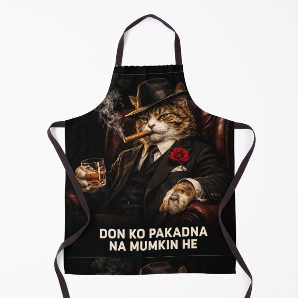 Item preview, Mafia Cat Don T-Shirt – Don Ko Pakadna Na Mumkin He Funny Gangster Cat Design designed and sold by ArtoryNest.