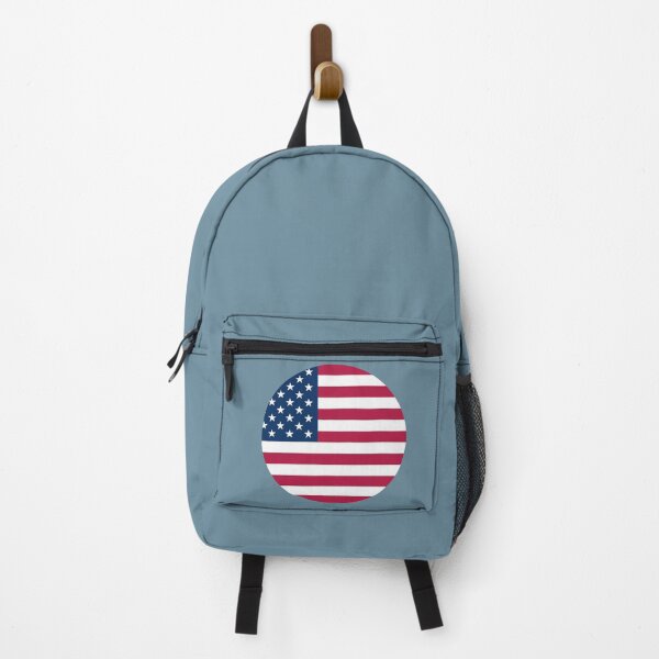 Item preview, USA Round Flag American Patriotic Symbol designed and sold by NTGUILTY.