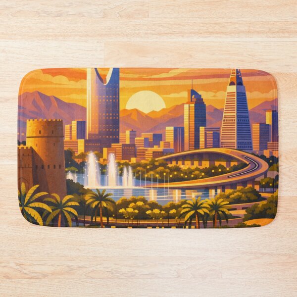 Item preview, Riyadh Saudi Arabia Travel Poster designed and sold by MatthewHeights.