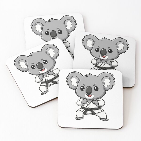 Item preview, Cute Karate Koala Martial Arts Black Belt designed and sold by k3rstman1.