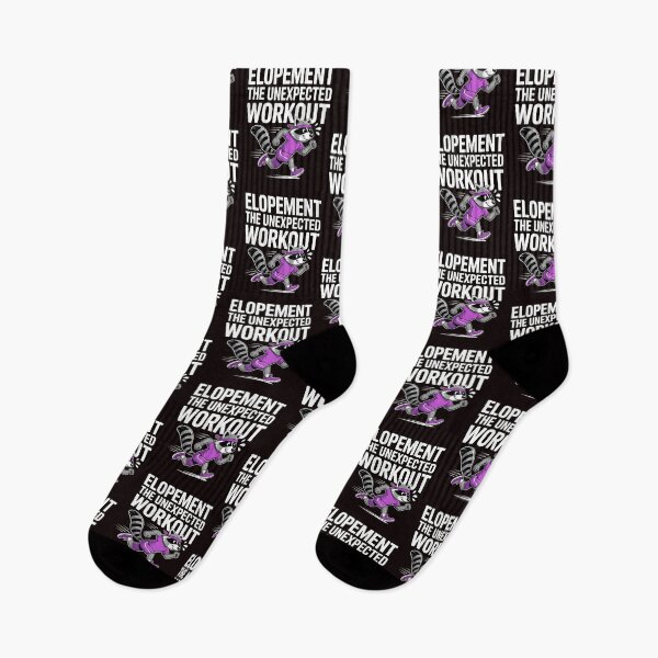Item preview, Elopement The Unexpected Workout – Otter Raccoon Funny Autism Awareness designed and sold by Redgiant87x.