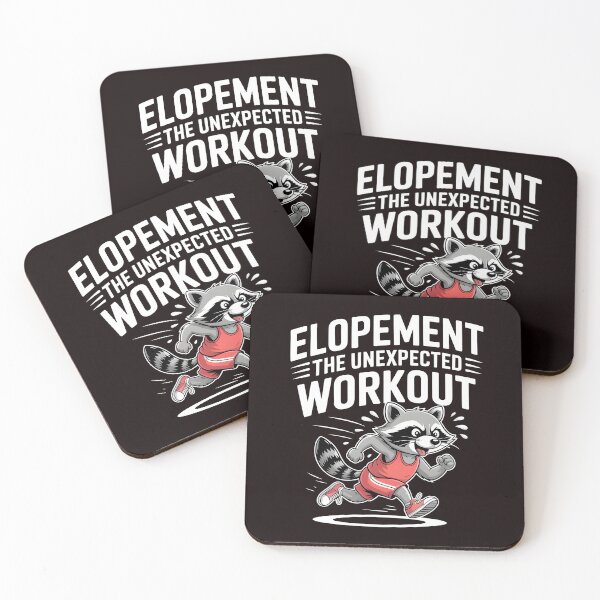 Item preview, Elopement The Unexpected Workout – Funny Autism Awareness Animal Humor designed and sold by Redgiant87x.