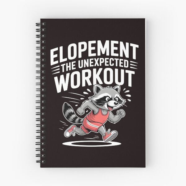 Item preview, Elopement The Unexpected Workout – Funny Autism Awareness Animal Humor designed and sold by Redgiant87x.