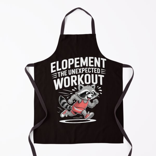 Item preview, Elopement The Unexpected Workout – Funny Autism Awareness Animal Humor designed and sold by Redgiant87x.