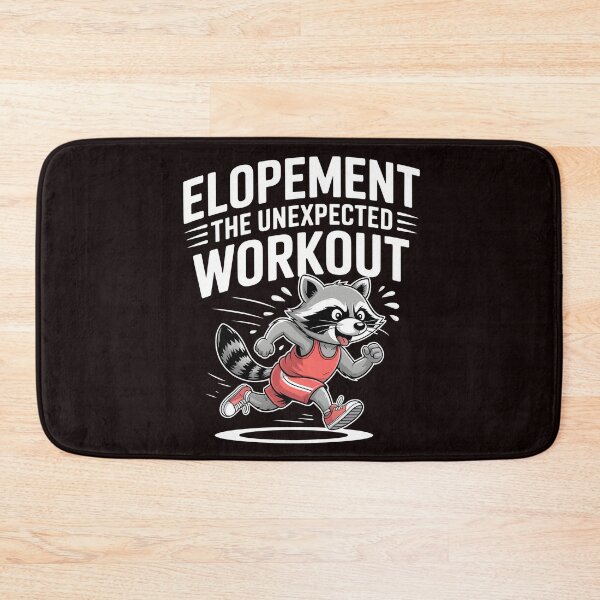Item preview, Elopement The Unexpected Workout – Funny Autism Awareness Animal Humor designed and sold by Redgiant87x.